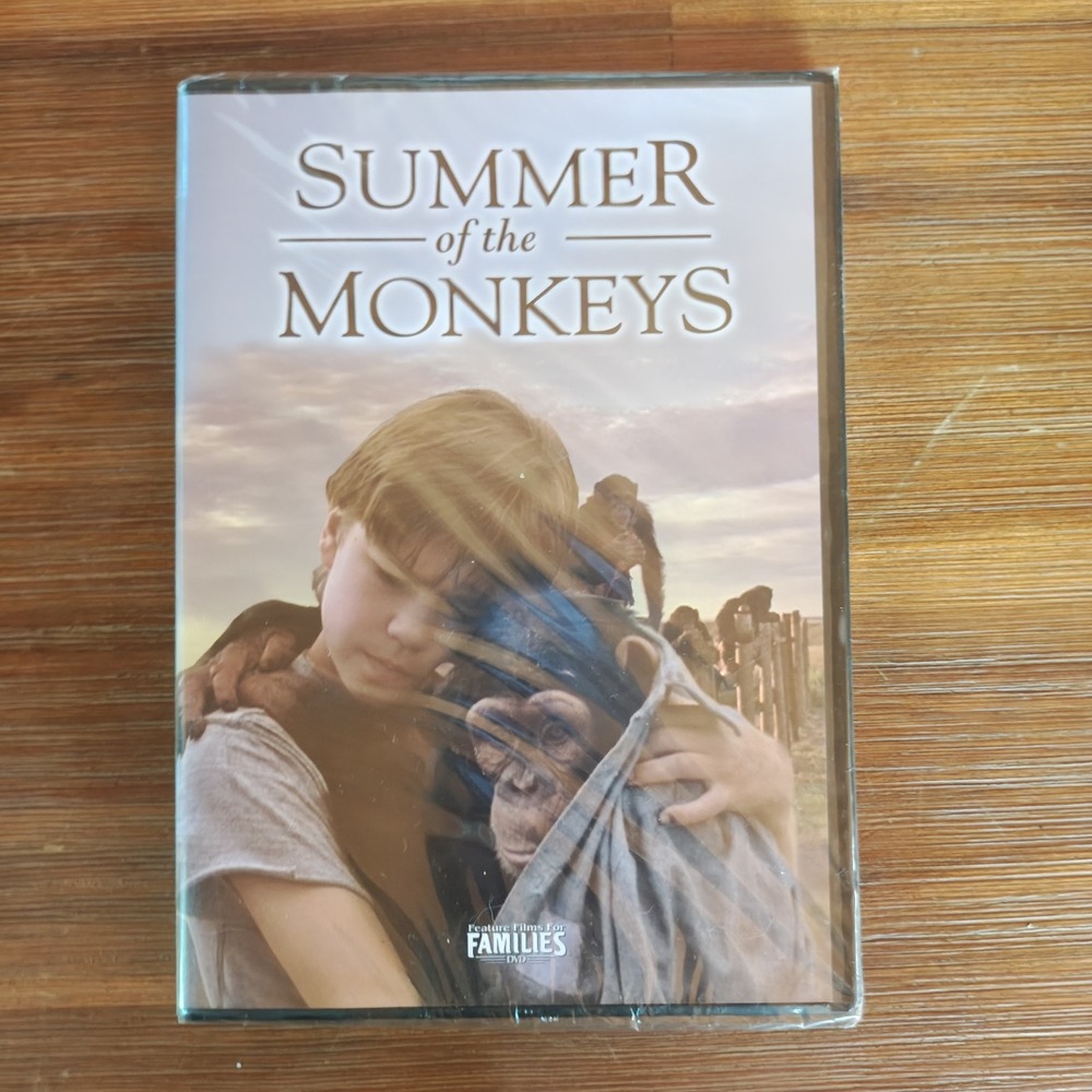 Summer of the Monkeys DVD - NEW Sealed 2006 Feature Films for Families
